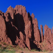 Rocks of the canyon of Tupiza